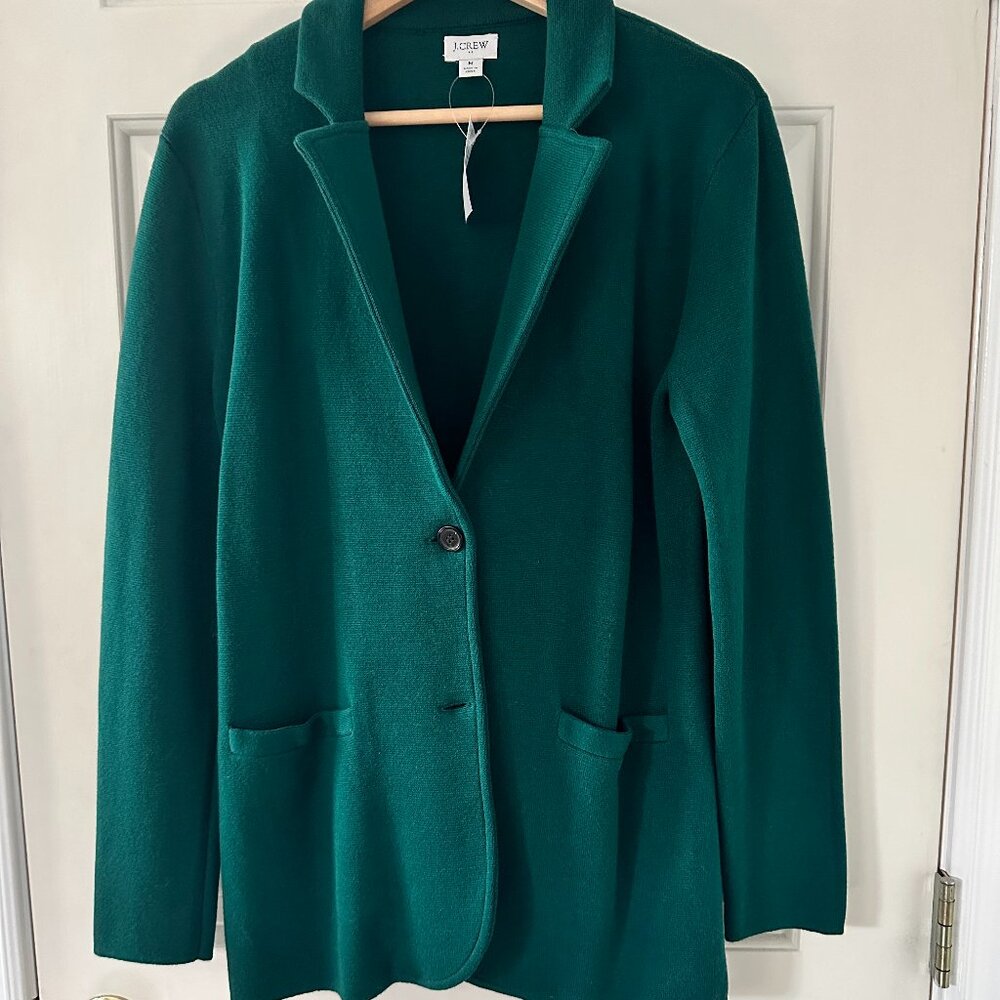 J.Crew sweater blazer NWT medium